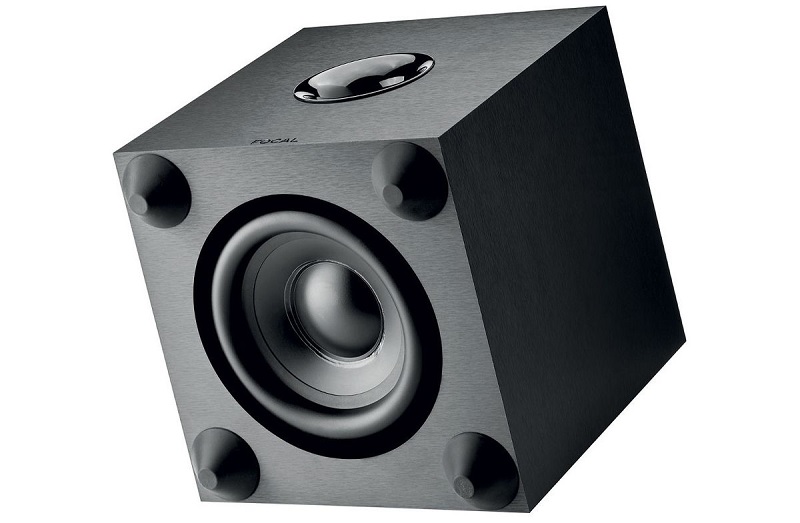 Caisson De Basses Actif 8" 600W Pour Voiture - Ampli Intégré, Double Mode (Vocal/Pure Bass) - Ultra Fin, Installable Sous Siège